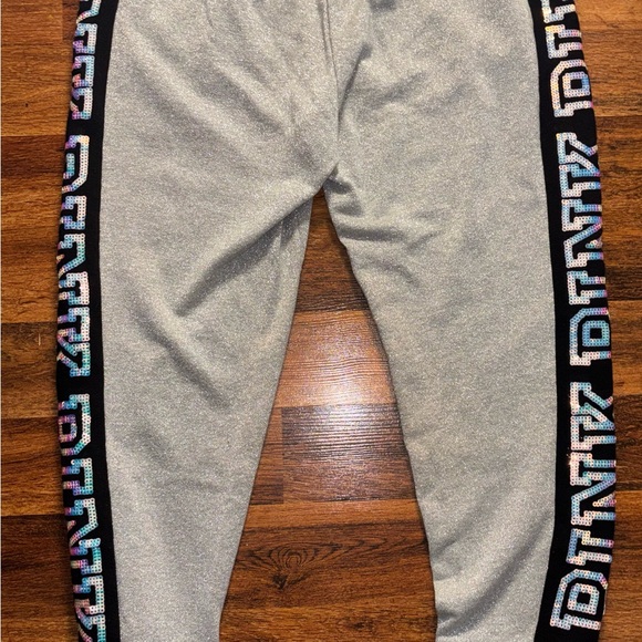RARE HTF VS PINK Fashion Show Mermaid Bling Sweatpant Joggers - Picture 3 of 15